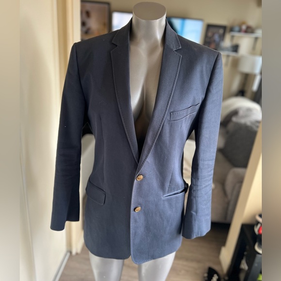 Dolce & Gabbana women medium navy blue blazer European size 48 - Picture 3 of 11
